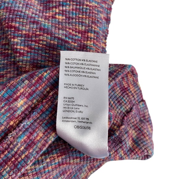 Free People We The Free Out Of Control Cold Shoulder Top Size Large - Picture 5 of 6